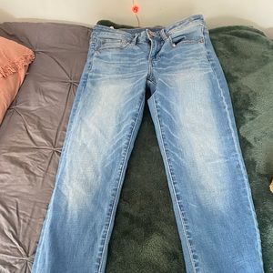 american eagle strait leg jeans